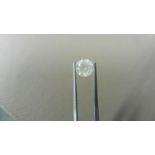 1.01ct Brilliant Cut Diamond, Enhanced stone.H colour, I2 clarity. 6.15 x 4mm. Valued at £1490. No