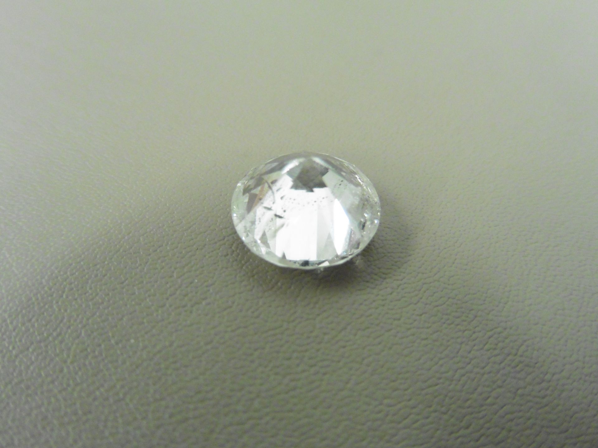 5.04ct natural loose briliant cut diamond. F colour and Il clarity. EGL certification. Valued at £ - Image 4 of 5