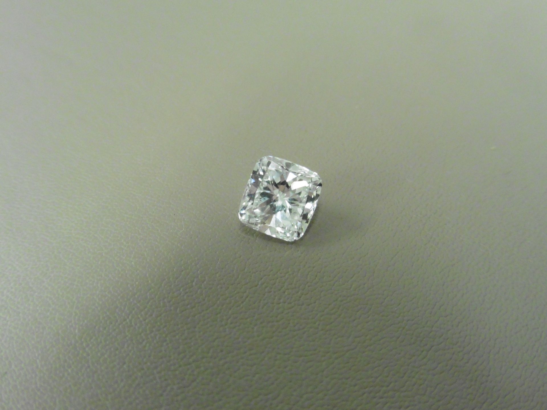 1.71ct natural cushion cut diamond. F colour and VS2 clarity. GIA certification. Valued at £33000 - Image 3 of 4