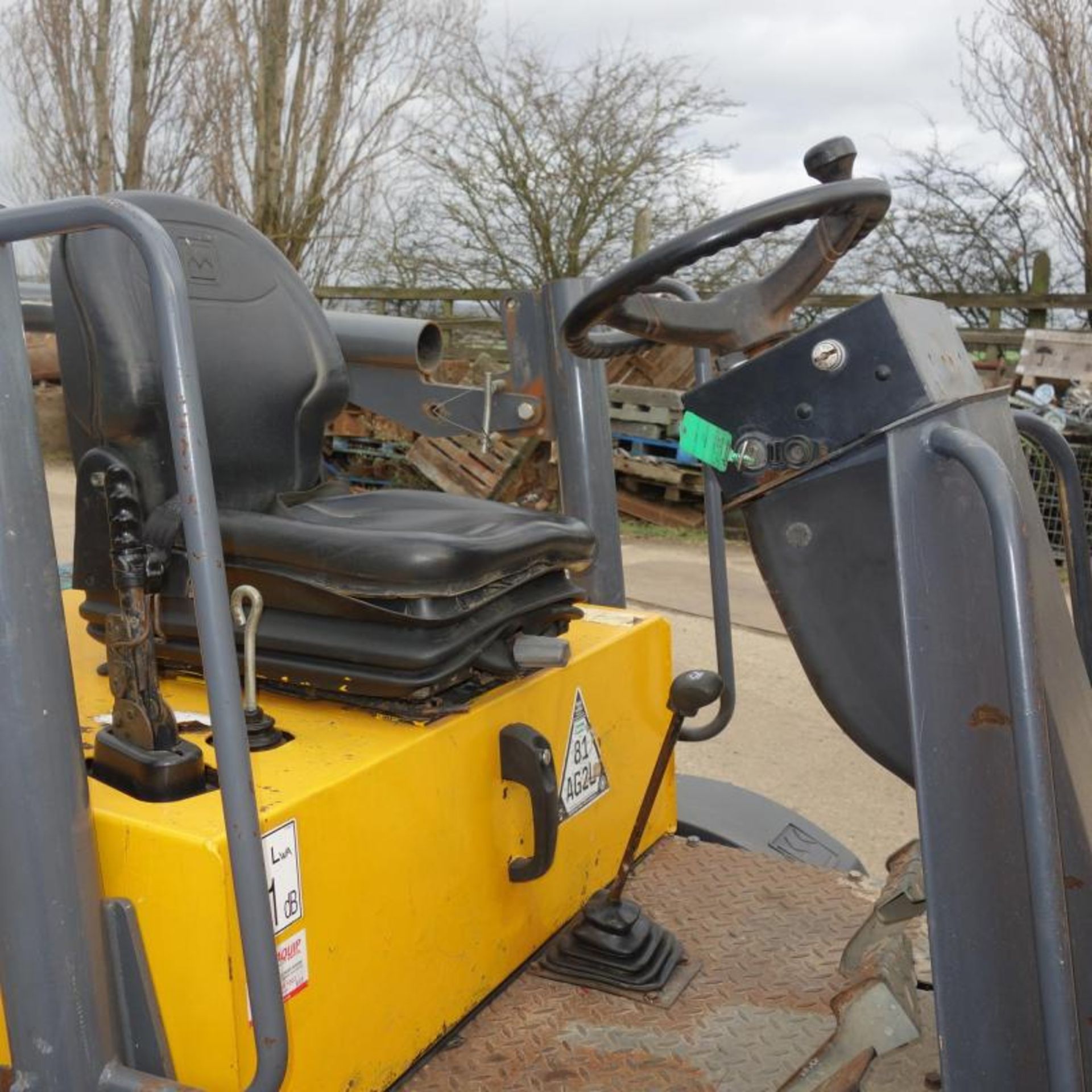 2012 Terex 3 Ton Swivel Dumper, 962 Hours - Image 9 of 11