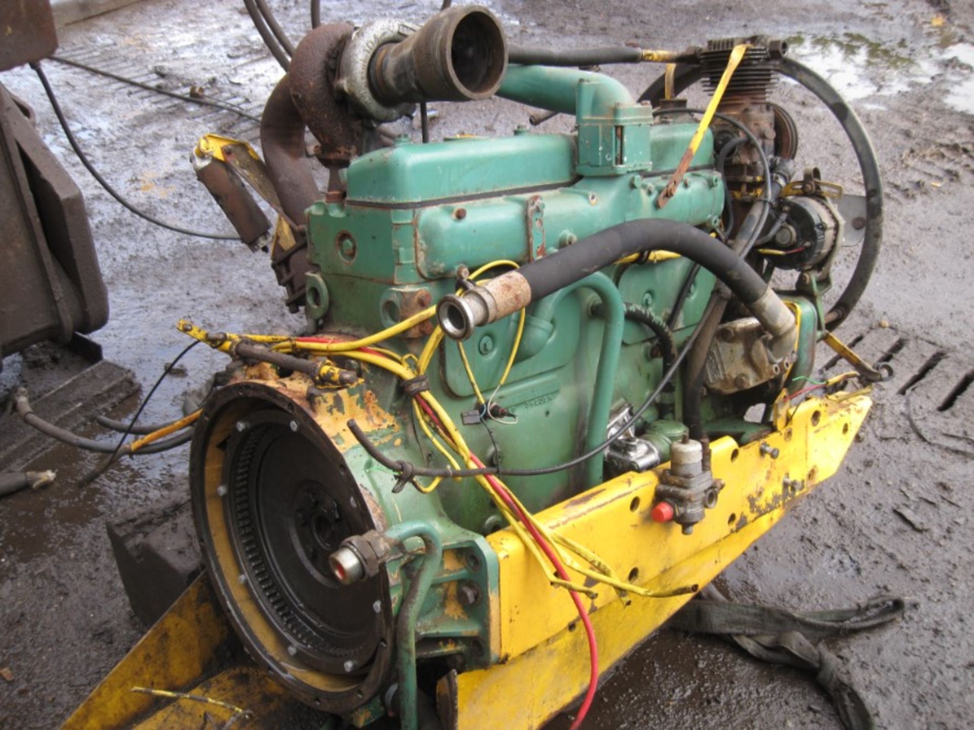 Volvo Penta Plant engine Good running TD60A Engine from dumper