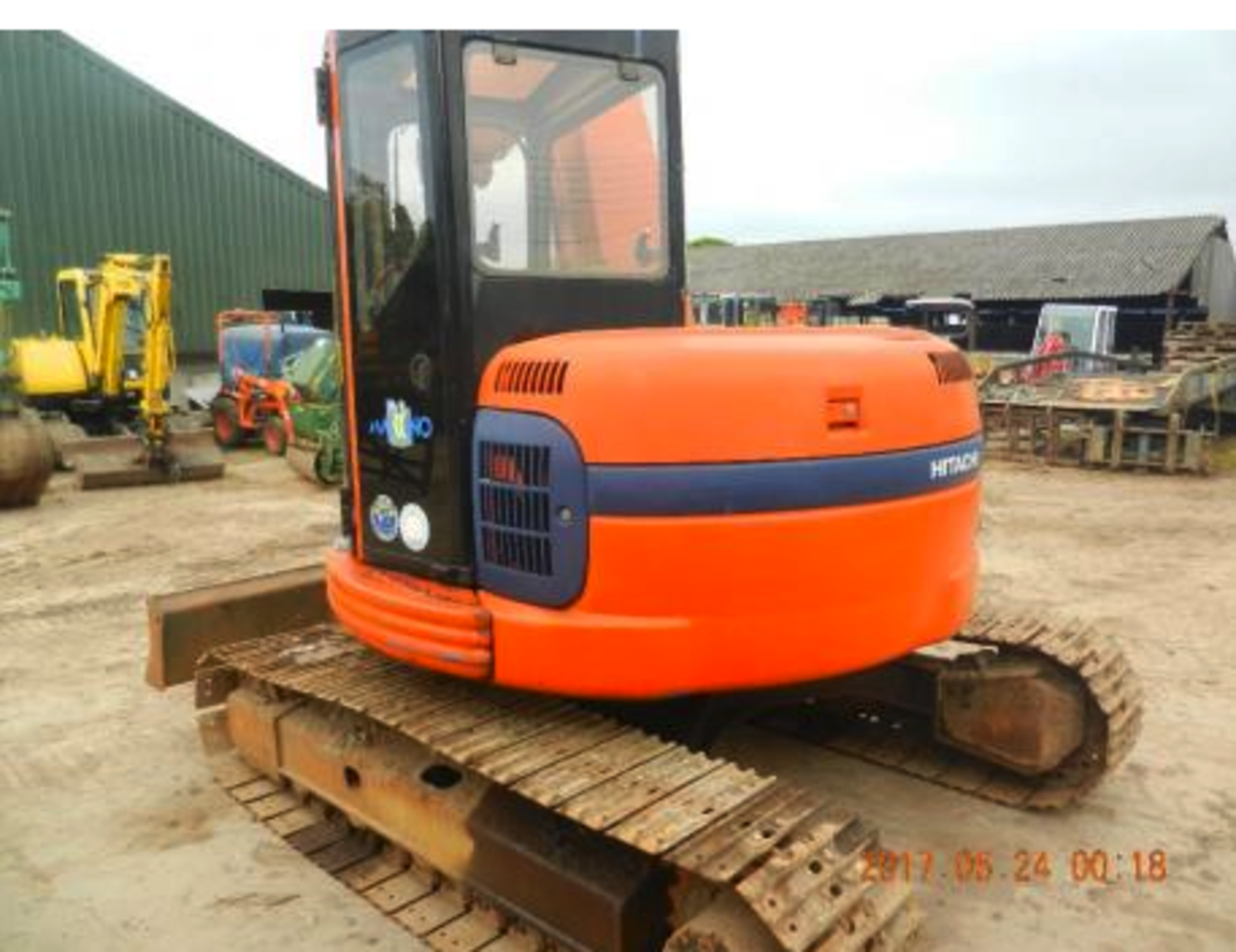 Hitachi EX 75UR Digger, 7960 hours - Image 3 of 10