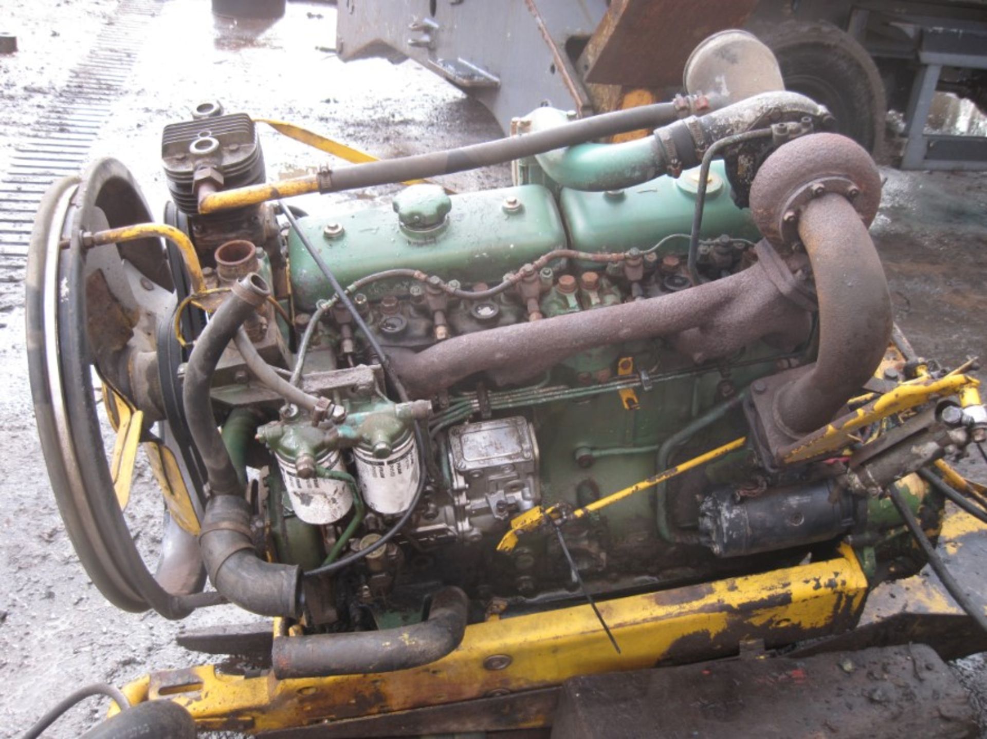 Volvo Penta Plant engine Good running TD60A Engine from dumper - Image 2 of 2