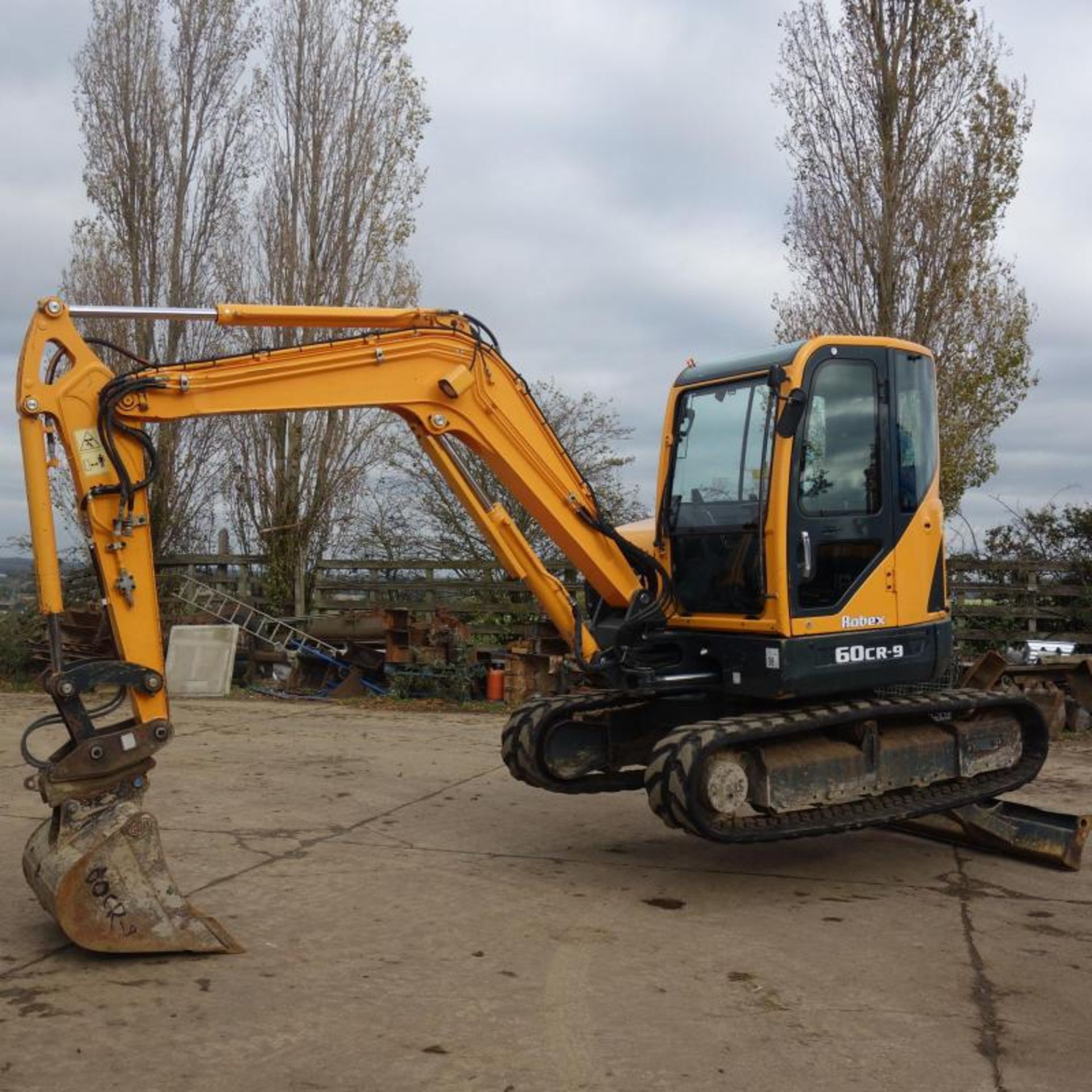 2012 Hyundai 60CR-9 6 Ton Digger, 3729 Hours