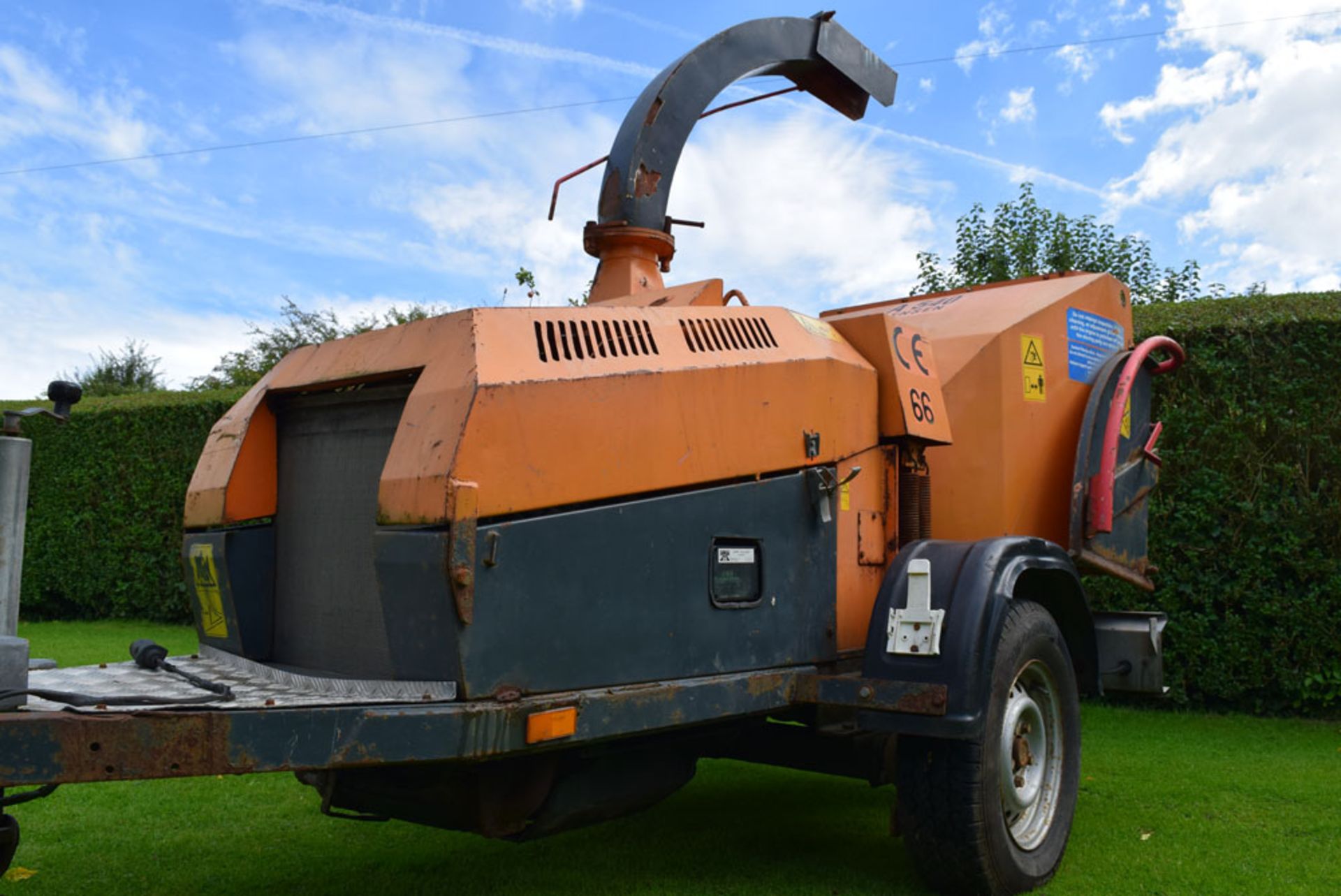 2007 Jensen A540DI Towable Chipper - Image 4 of 8