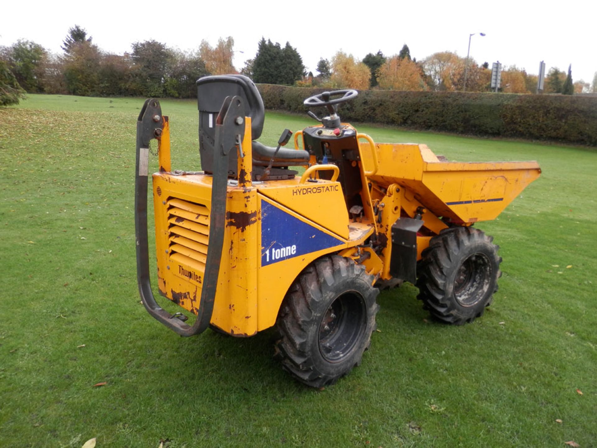 2007 Thwaits 1 Tonne Hydrostatic Hi-Tip Dumper - Image 6 of 12