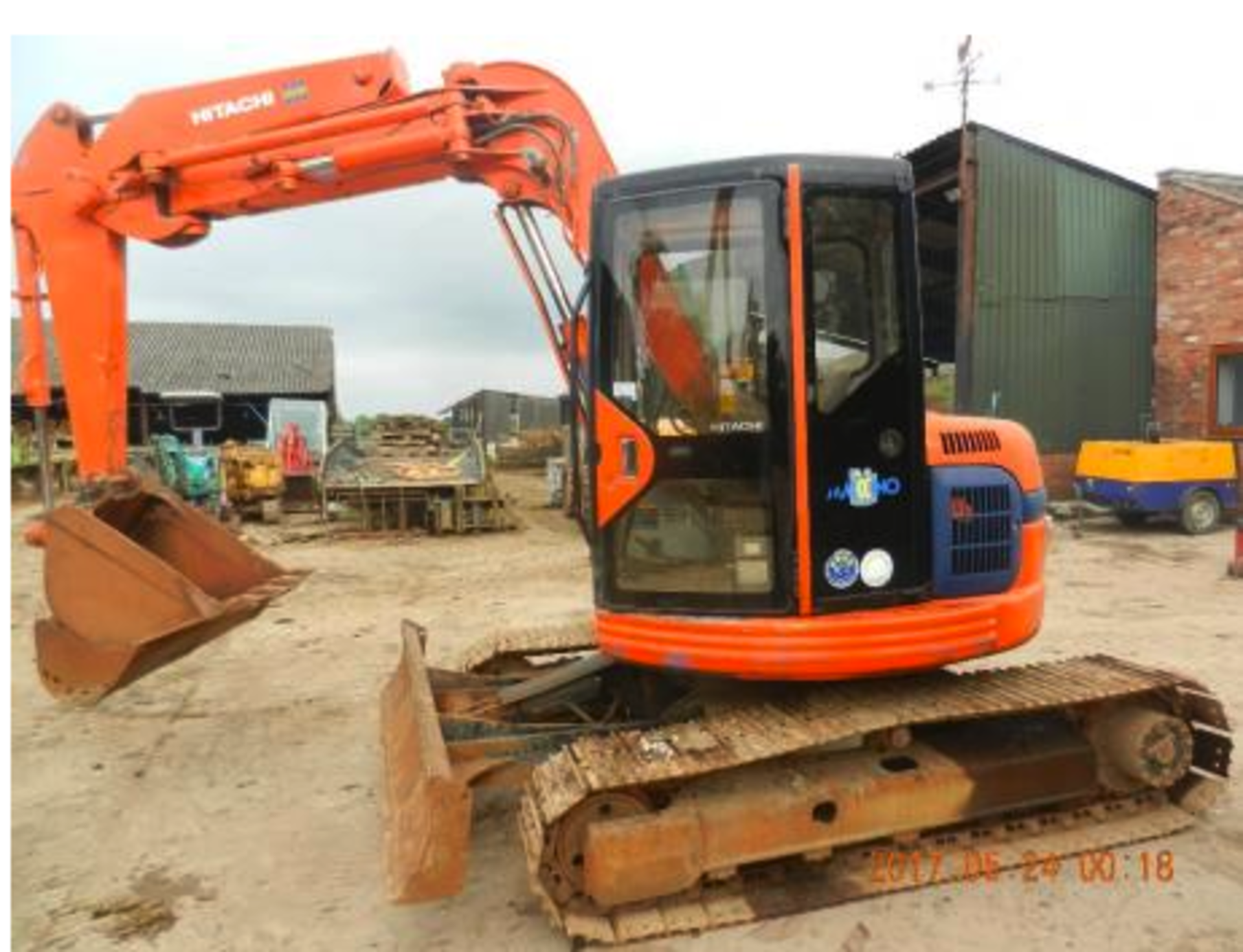 Hitachi EX 75UR Digger, 7960 hours