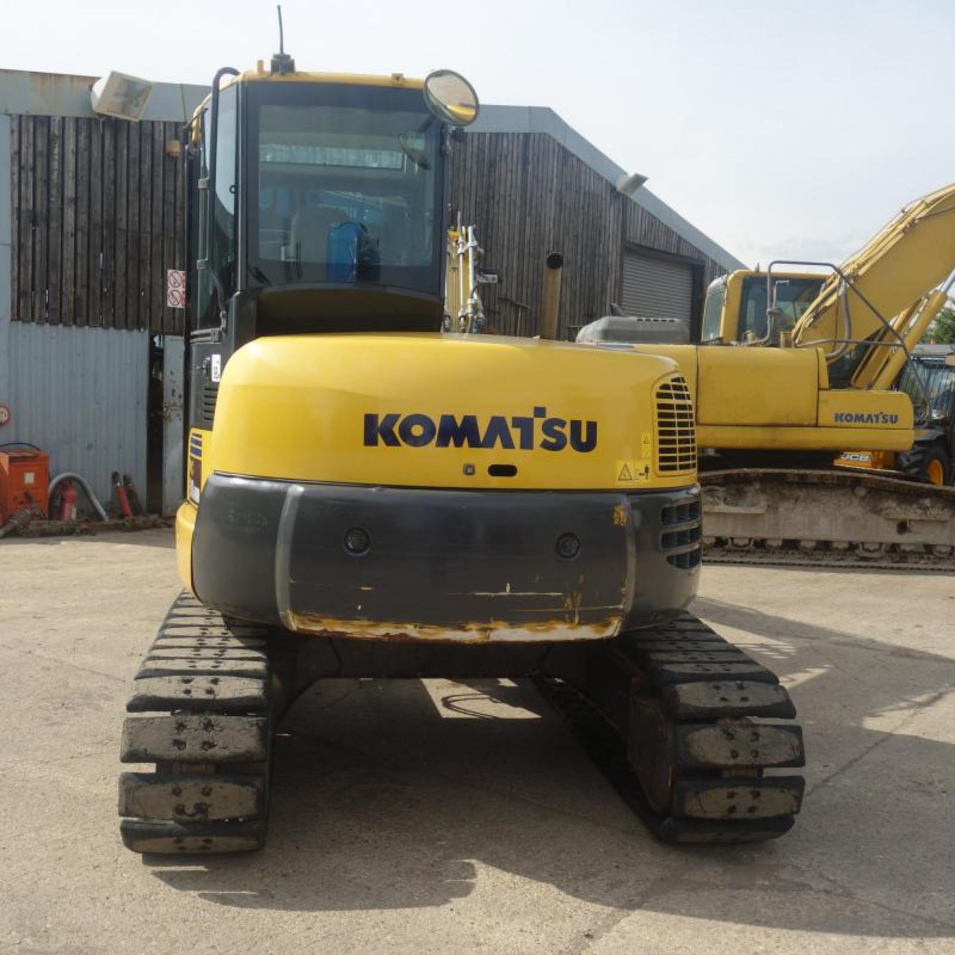 2011 Komatsu PC80-3 Zero Swing Digger, 3118 Hours - Image 4 of 9