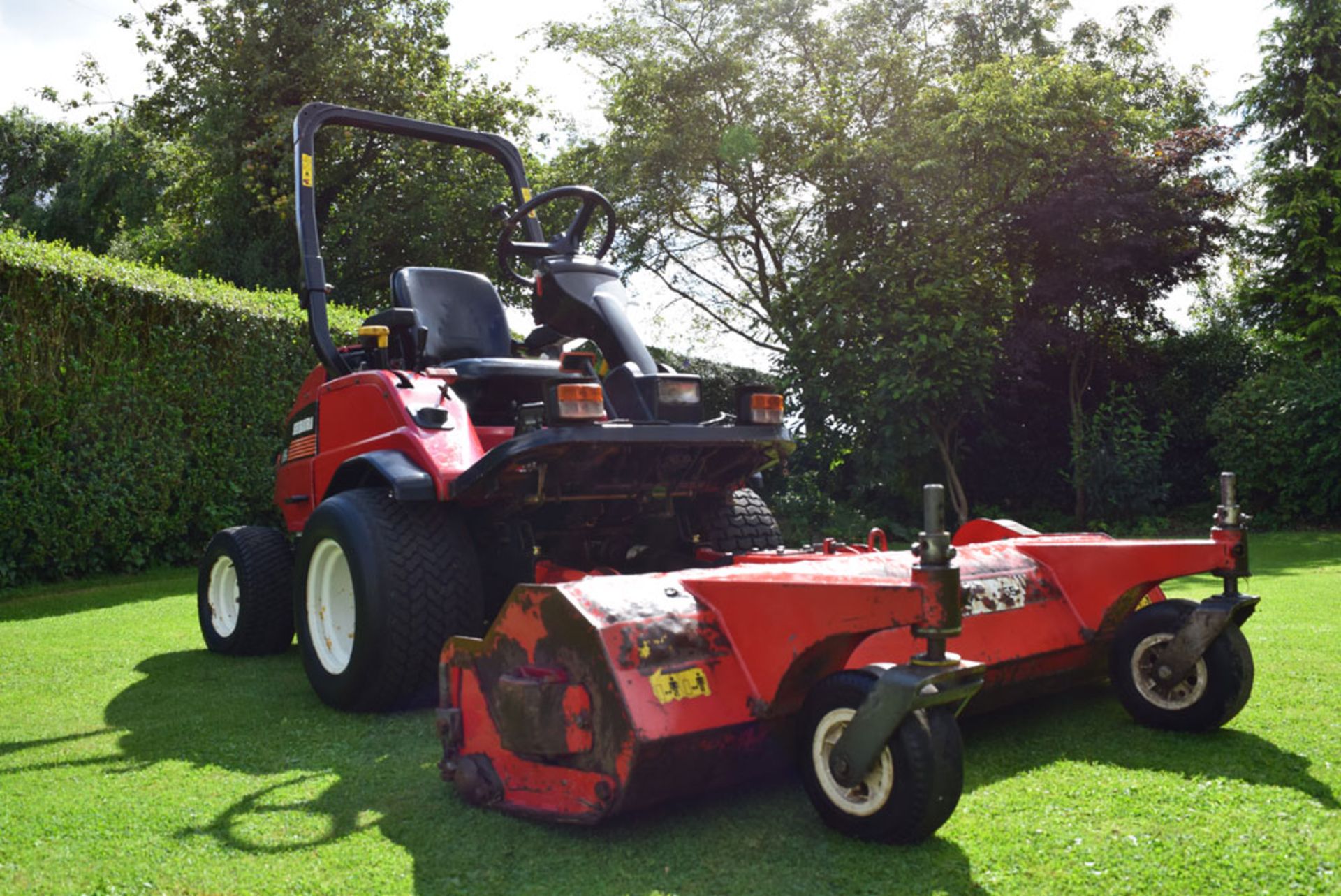 2008 Shibaura CM364 Ride On Flail Mower - Image 2 of 11