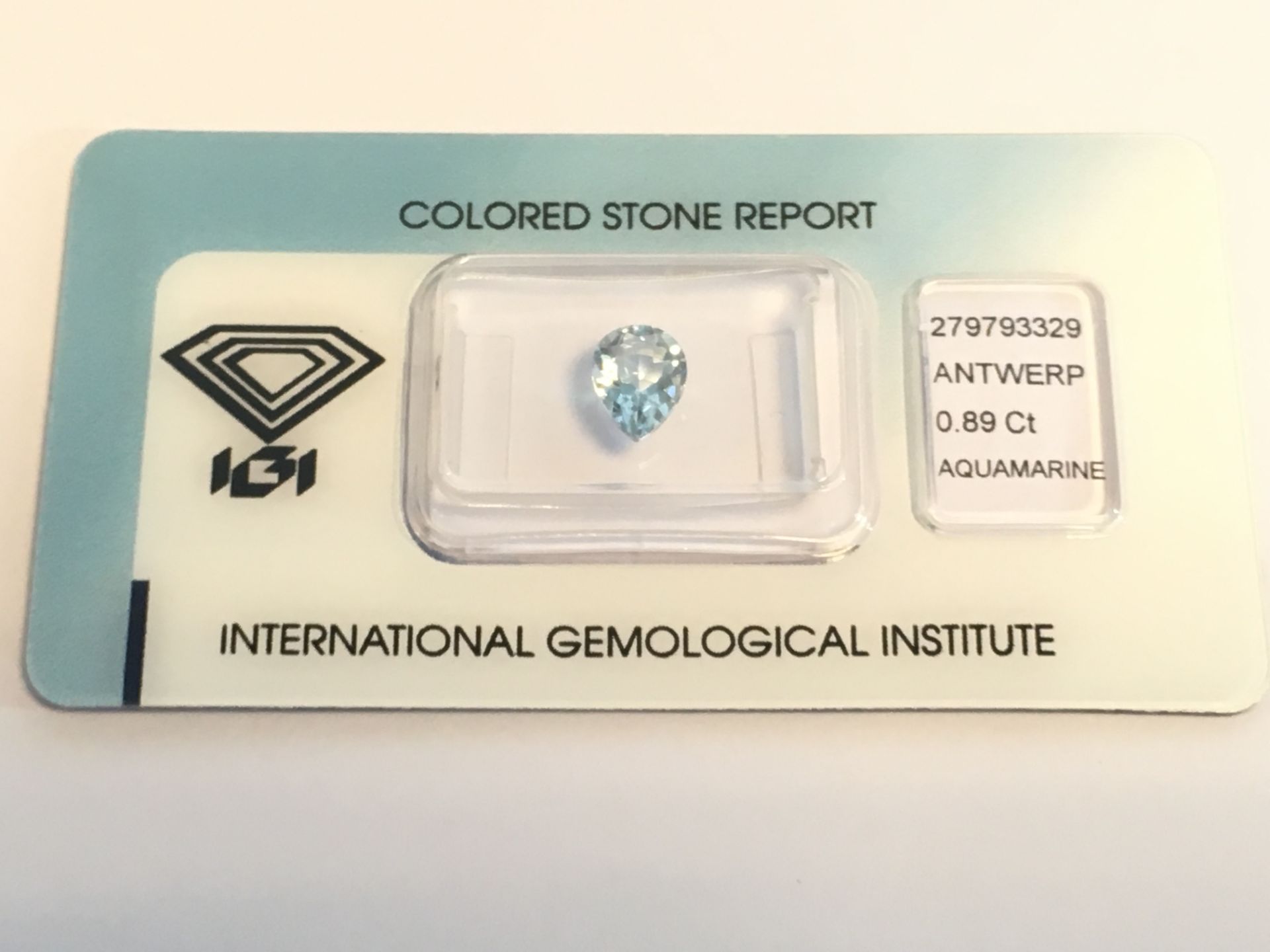 1.86ct Natural Emerald with IGI Certificate - Image 3 of 3