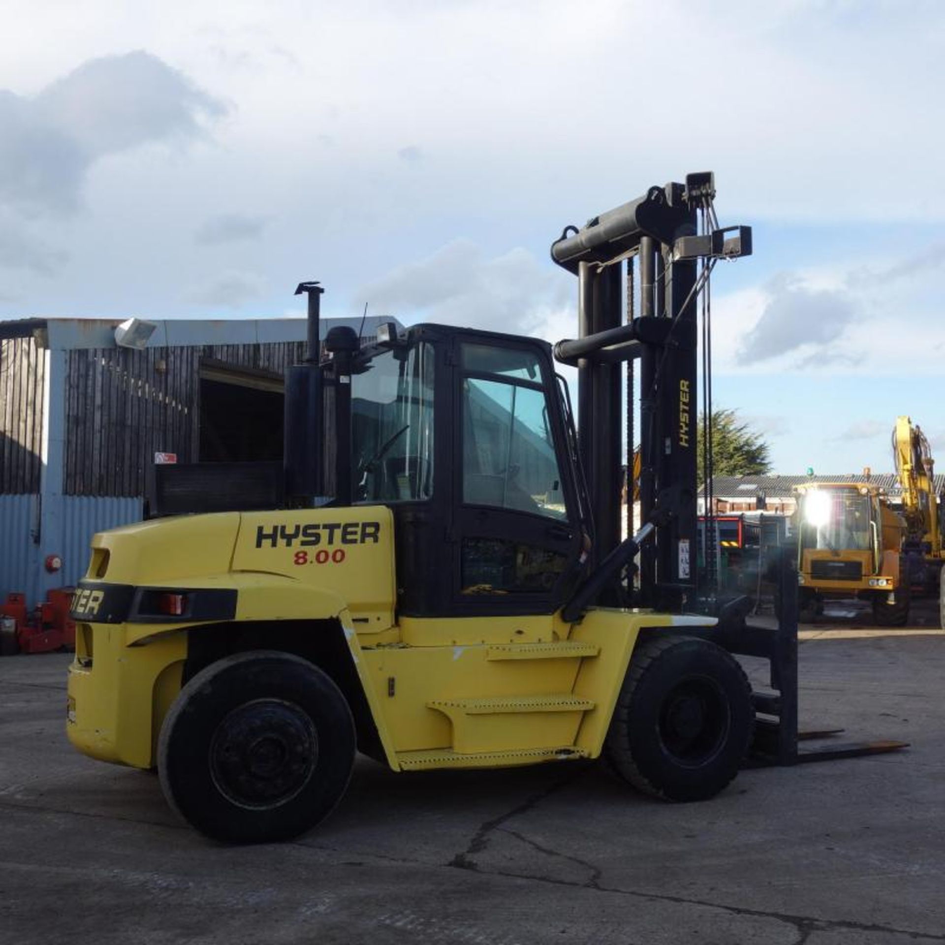 2005 HYSTER H8.00XM 8 TON FORKLIFT, 7325 HOURS FROM NEW - Bild 7 aus 11