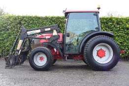 2005 McCormick F60 Compact Tractor With Stoll Loader