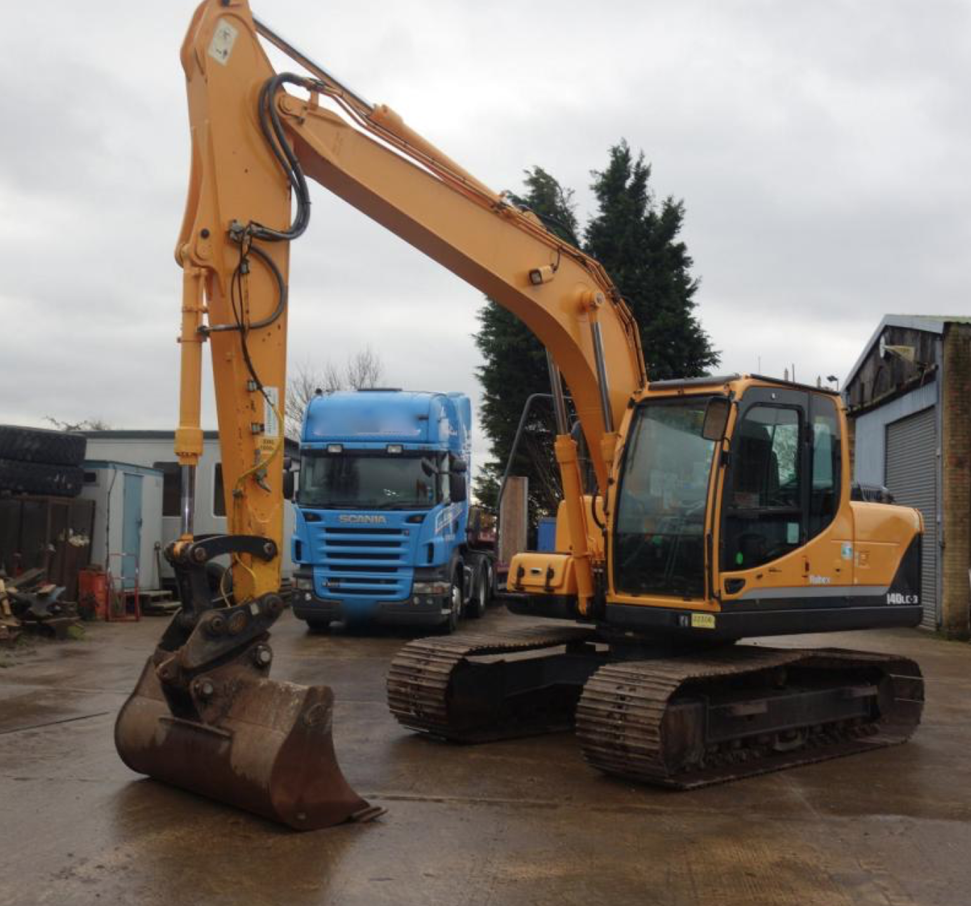 2012 Hyundai Robex 140LC-9 Excavator, 5797 Hours