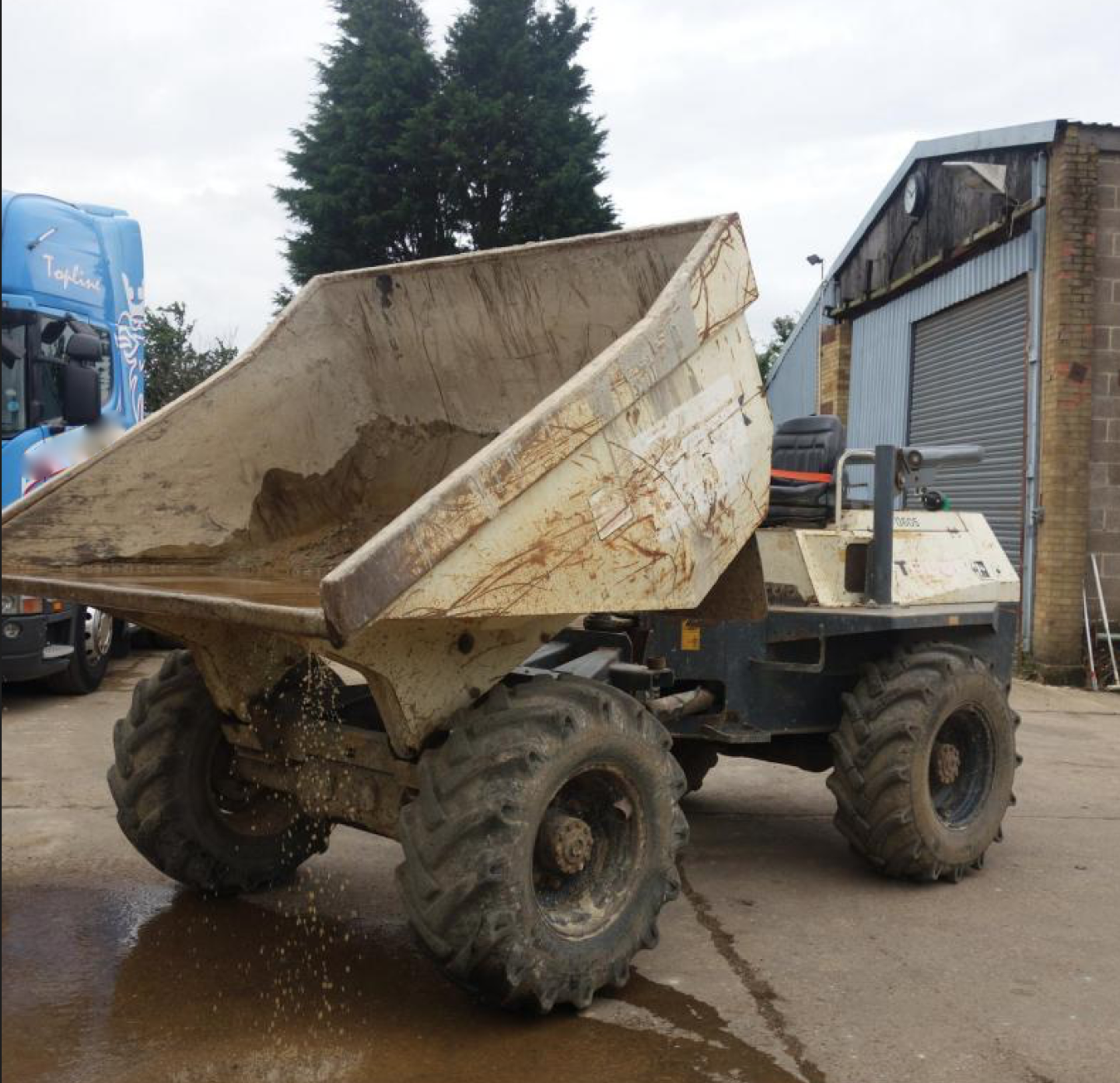 2007 Terex 6 Ton Skip Dumper, 3593 Hours - Image 3 of 10