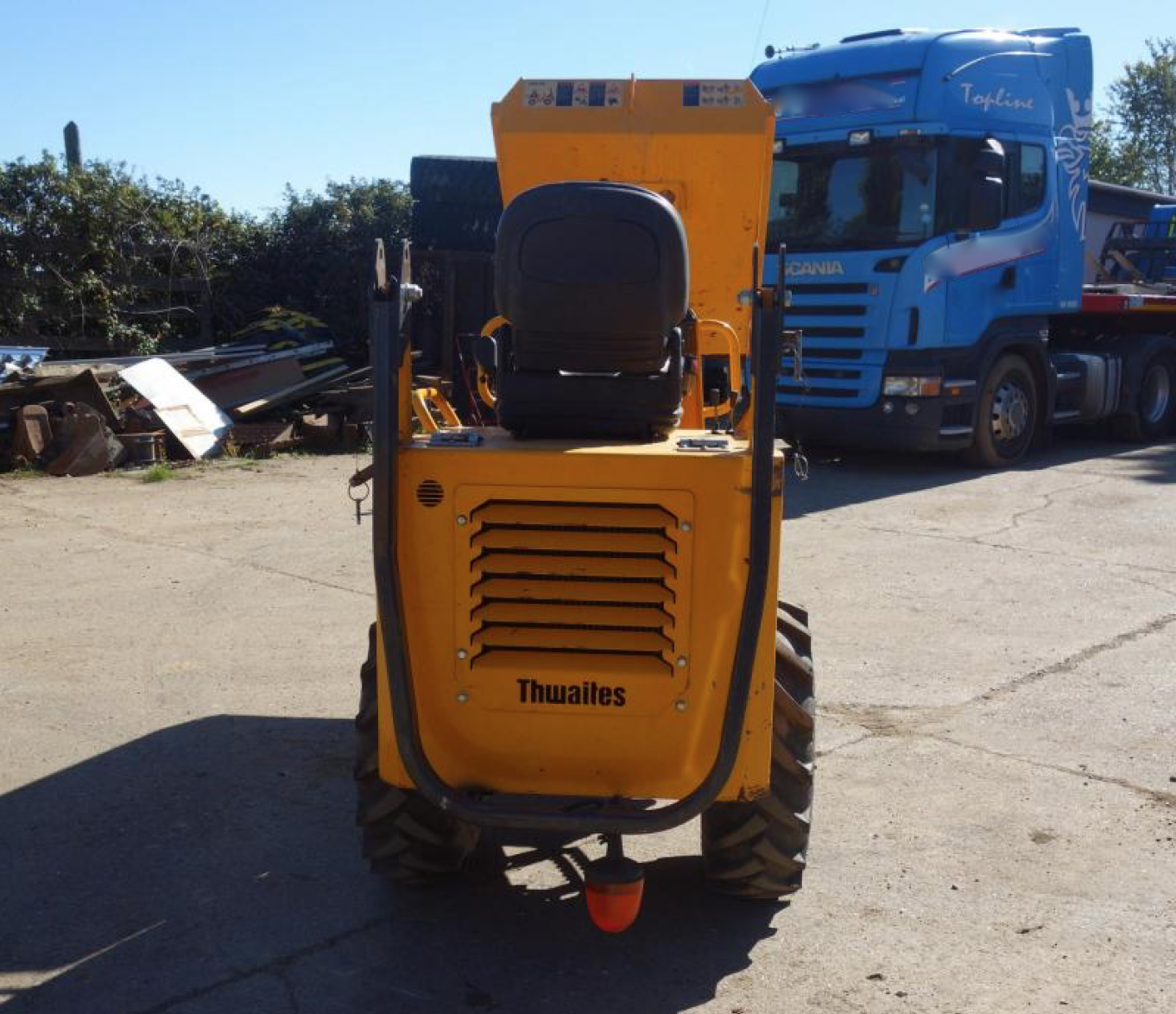 2014 Thwaites 1 Ton High Tip Dumper, 591 Hours - Image 6 of 9