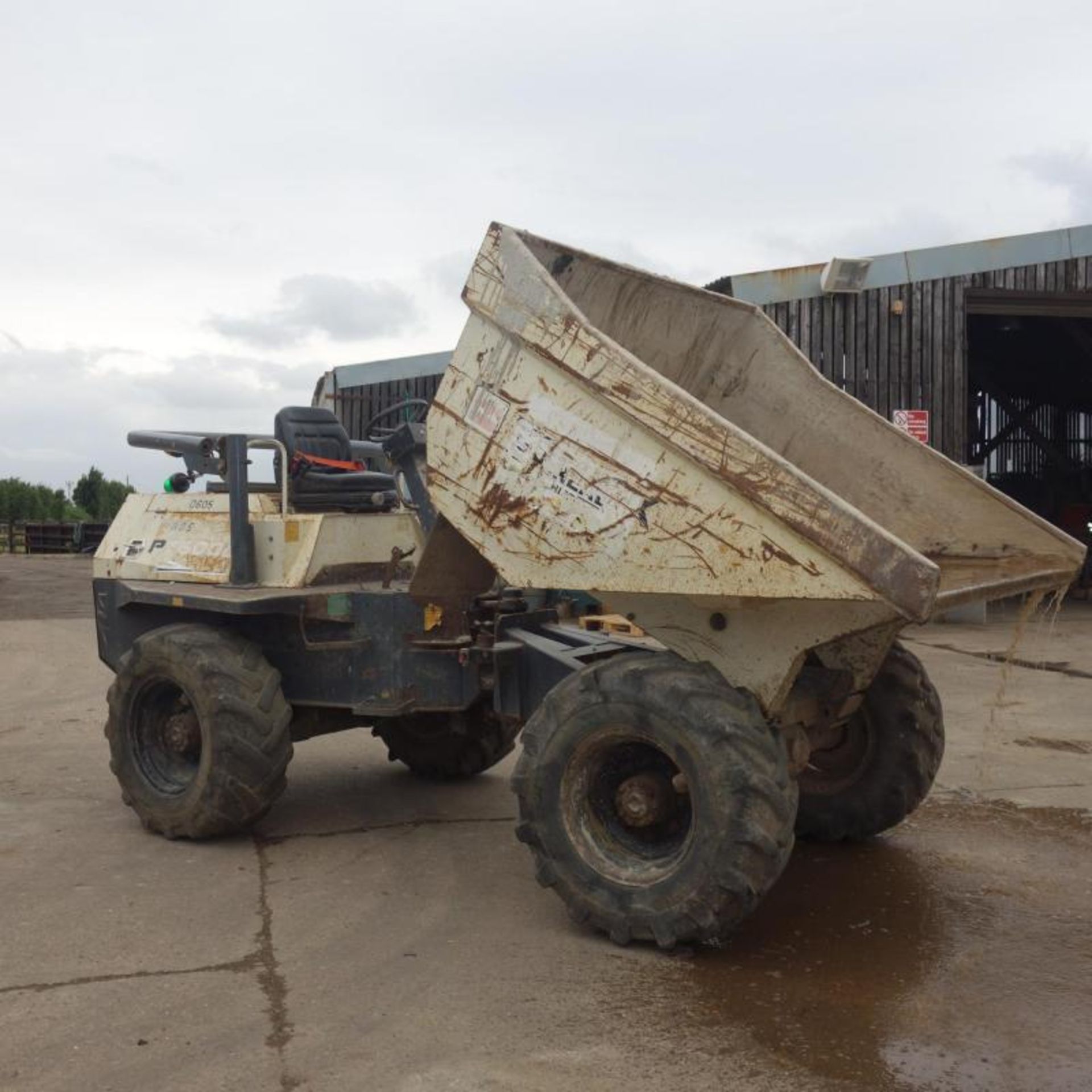 2007 Terex 6 Ton Skip Dumper, 3593 Hours