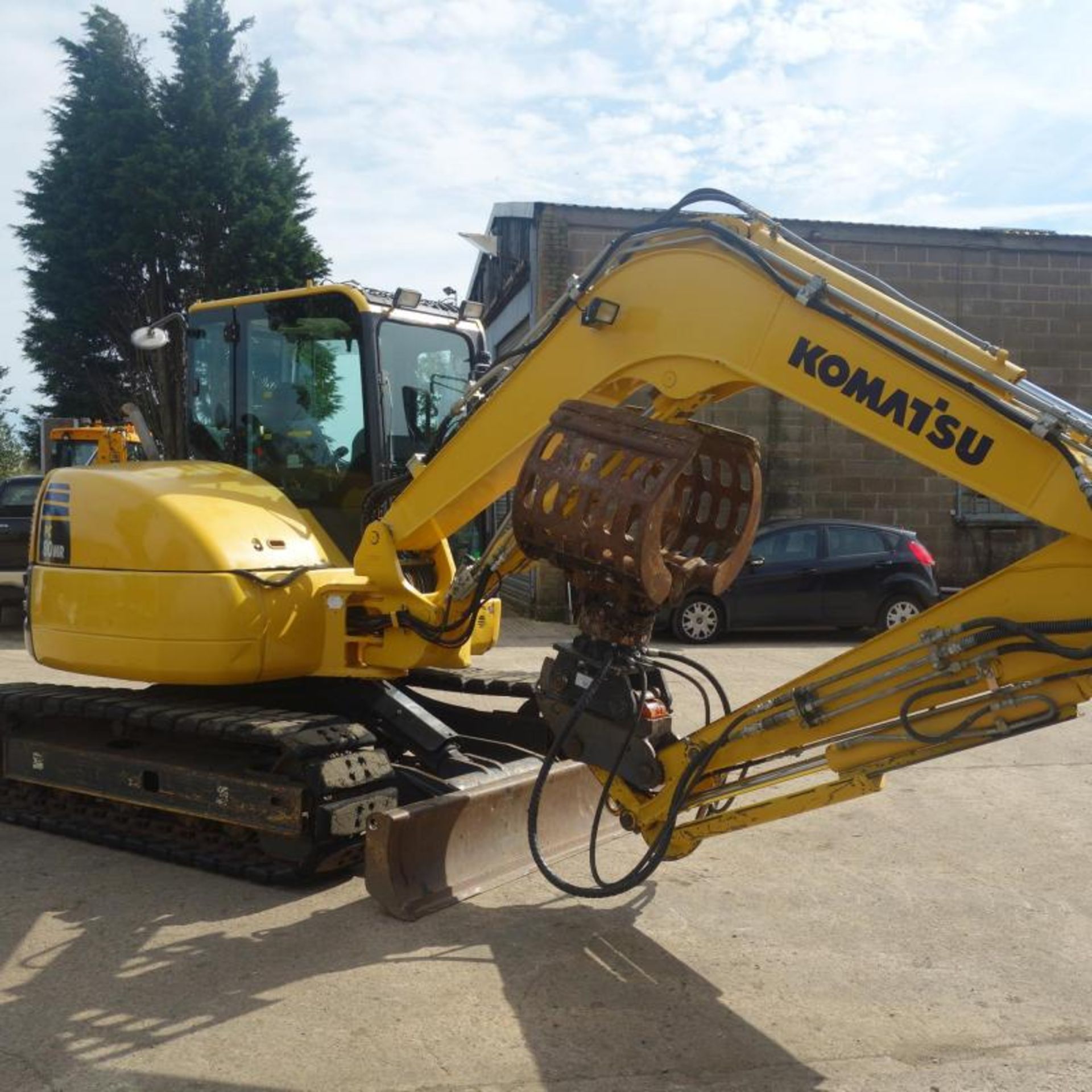 2011 Komatsu PC80-3 Zero Swing Digger, 3118 Hours - Image 2 of 9