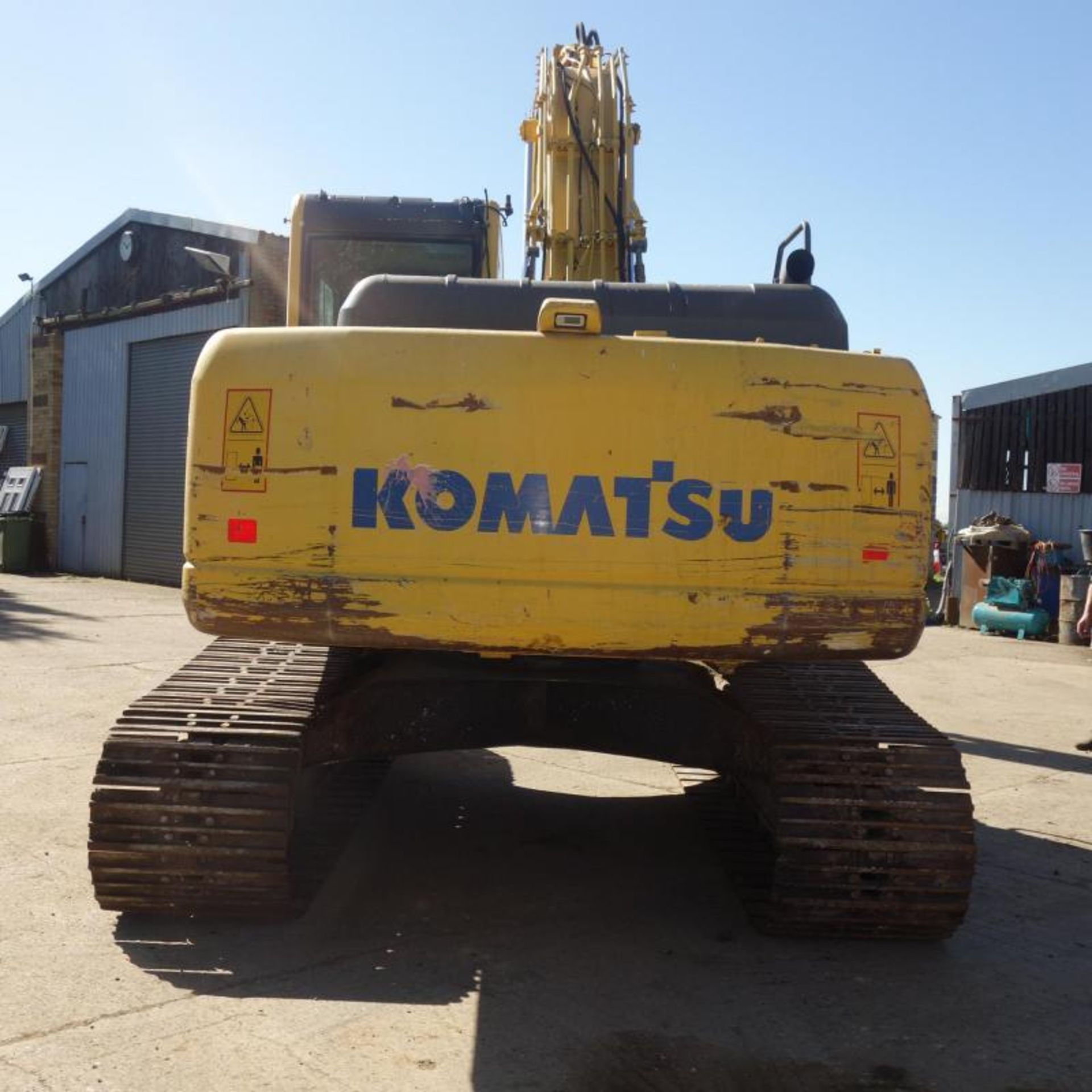 2008 KOMATSU PC210LC WAST HANDLER, 15000 HOURS FROM NEW - Image 6 of 14