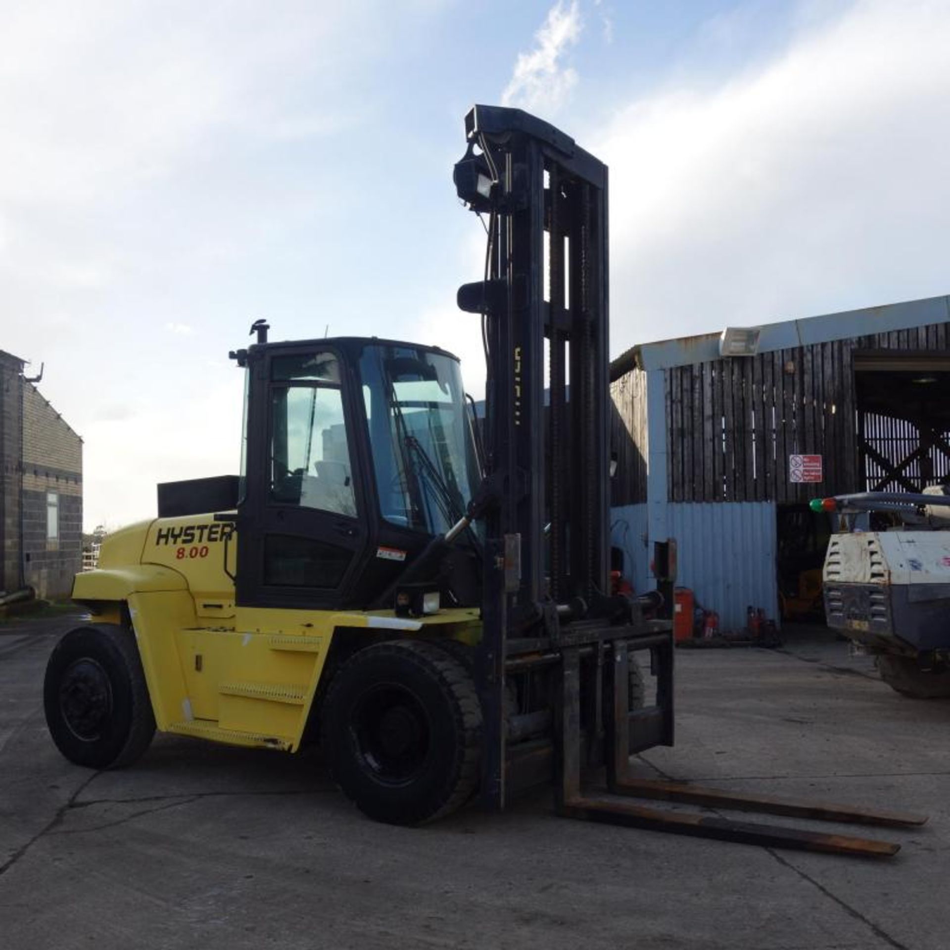 2005 HYSTER H8.00XM 8 TON FORKLIFT, 7325 HOURS FROM NEW - Image 5 of 11