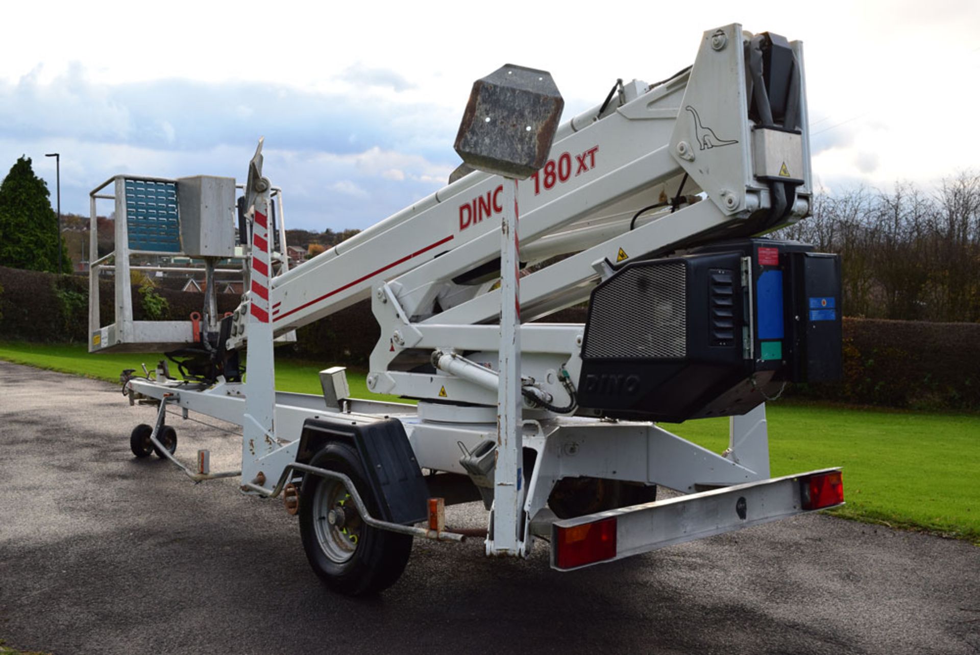 2002 Dino 180XT Trailer Mounted 18 Meter Access Lift