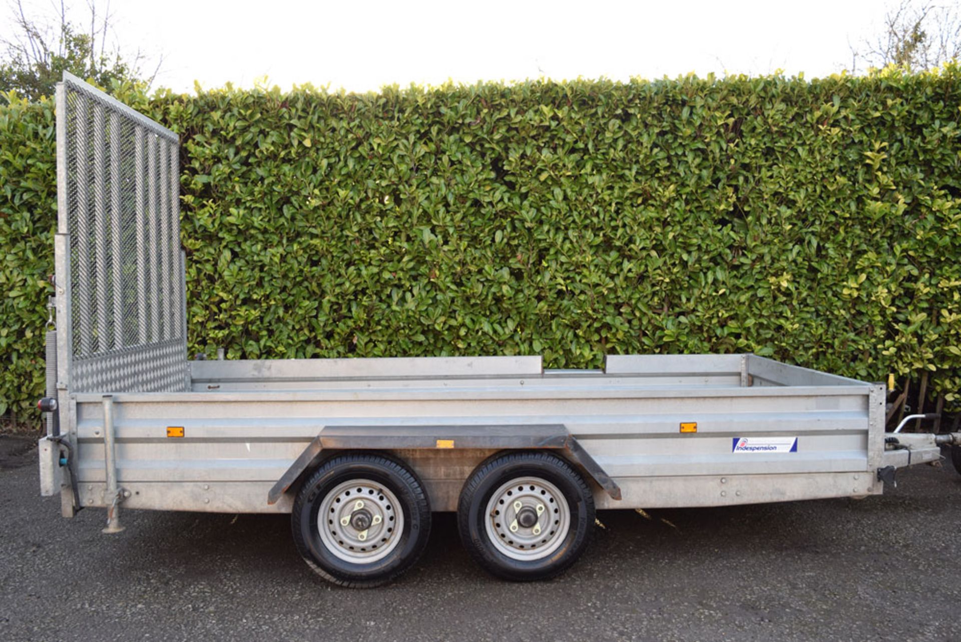 Indespension GT26126 Braked 12' x 6' Twin Axle Goods Trailer - Image 3 of 8