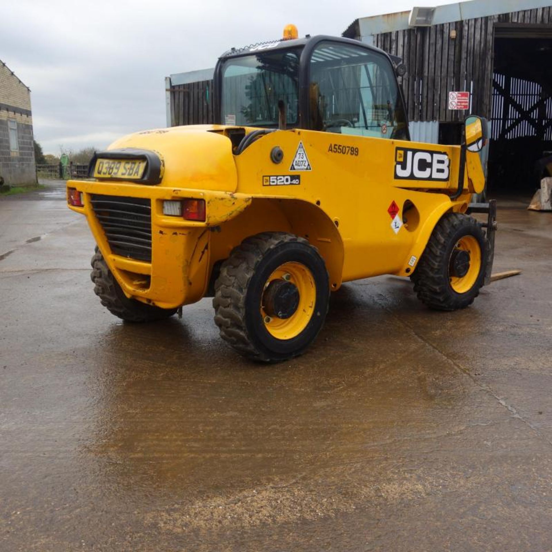 2011 JCB 520-40 Telehandler, 1831 Hours - Bild 4 aus 7