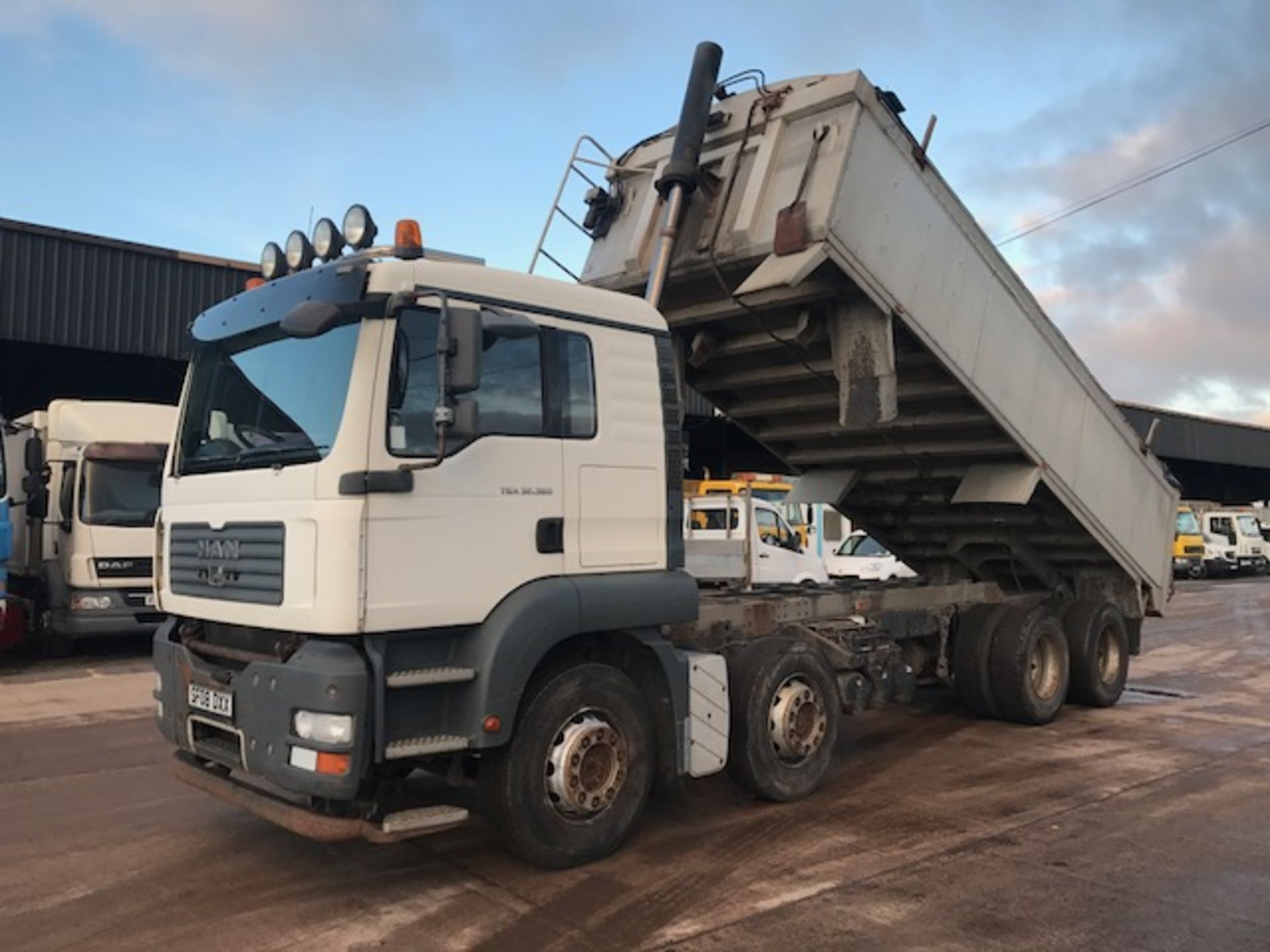 2008 MAN TGA 32.360 8x4 Tipper