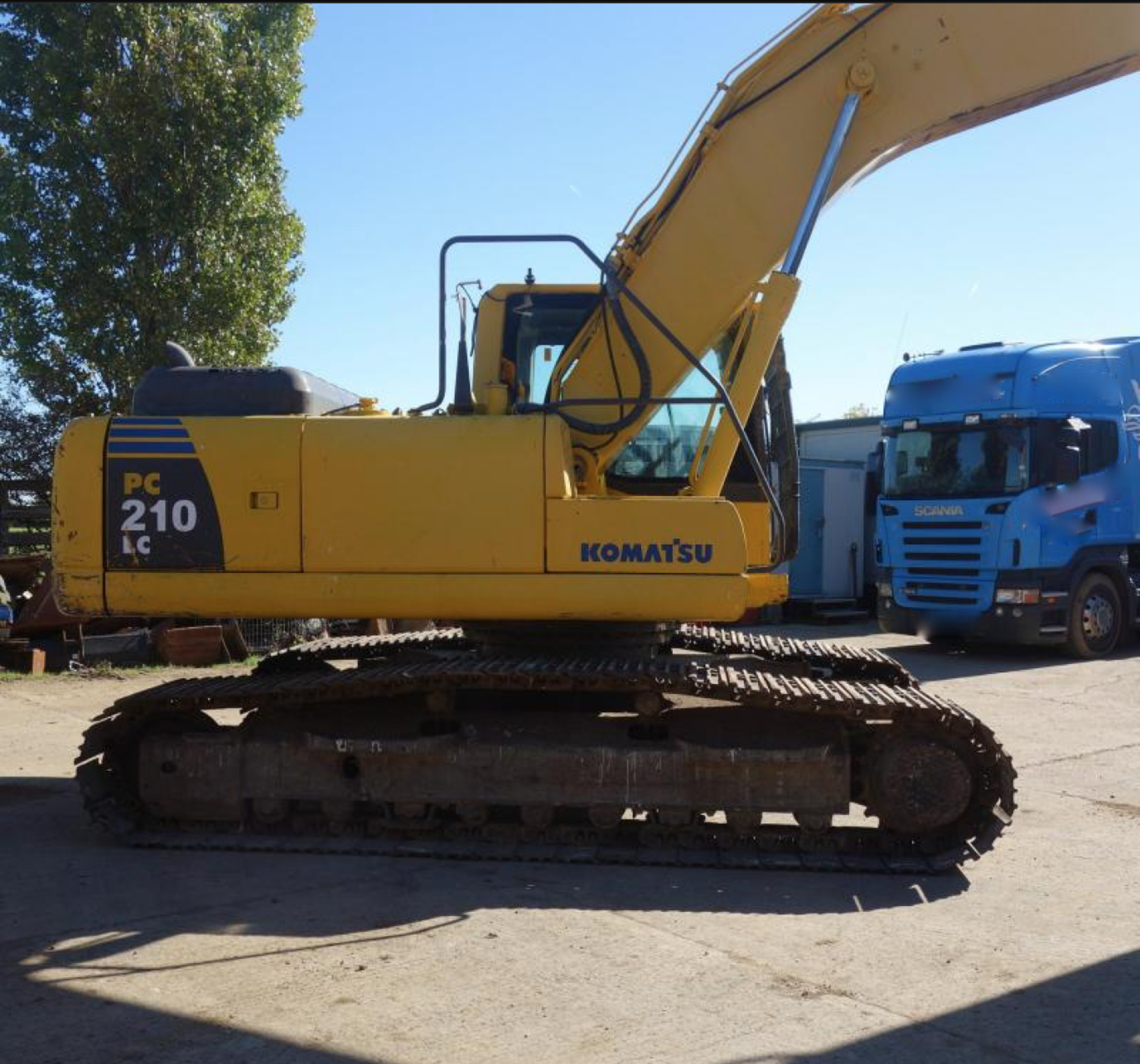 2008 KOMATSU PC210LC WAST HANDLER, 15000 HOURS FROM NEW - Image 5 of 14