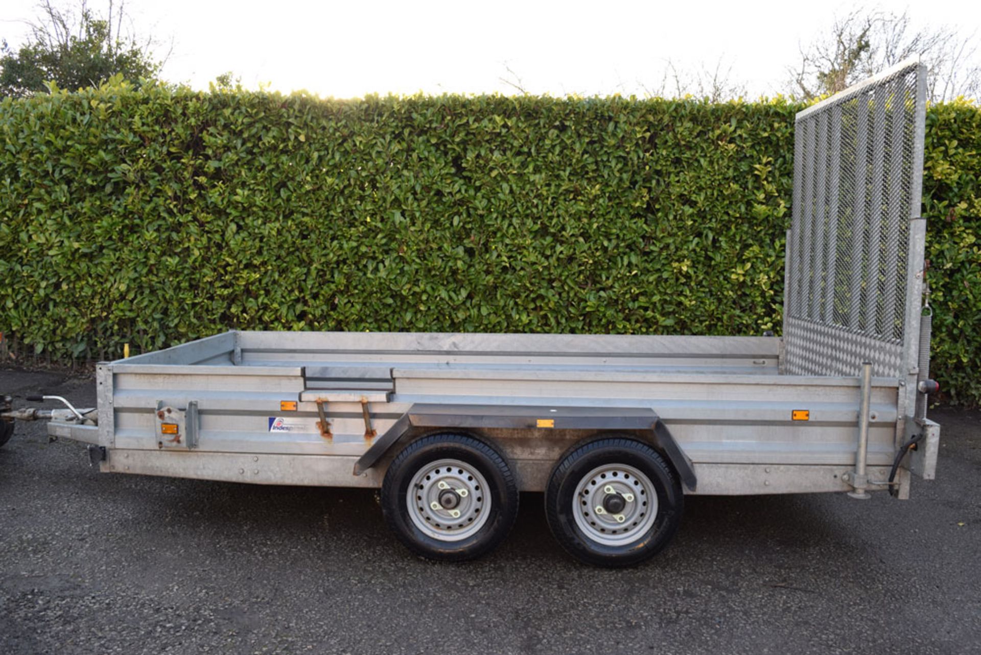 Indespension GT26126 Braked 12' x 6' Twin Axle Goods Trailer