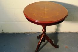 ITALIAN INLAID SIDE TABLE - EXCELLENT CONDITION