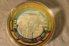 2014 GERMAN WORLD CUP MEDAL (MINT CONDITION)