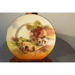 ROYAL DOULTON PLATE - RUSTIC ENGLAND - D6297