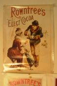3 x VINTAGE ROWNTREES CHOCOLATE ADVERTISING POSTERS