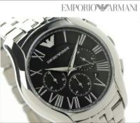 BRAND NEW GENTS EMPORIO ARMANI AR1786, COMPLETE WITH ORIGINAL PACKAGING, MANUAL AND CERTIFICATE -