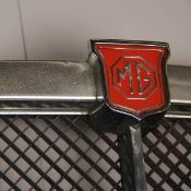 Vintage MG Front Grill, c1970s - Perfect Wall Decoration
