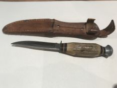 Rostfrei solingen small hunting knife