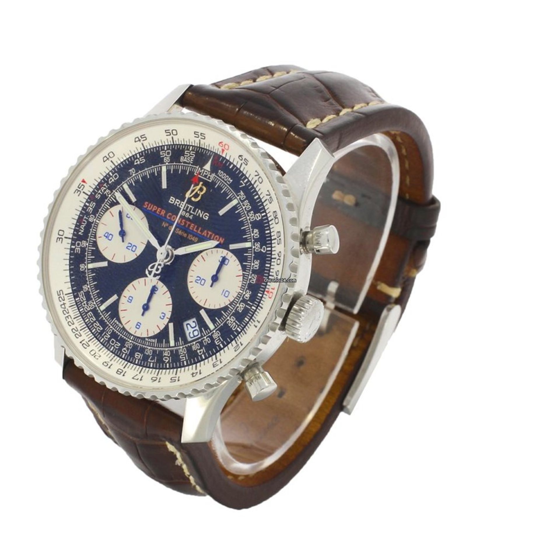 Brietling Navitimer Super Constellation Limited Edition Automatic Stainless Steel Gentleman's Watch - Image 3 of 10