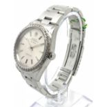 ROLEX Air King 14010 - Stainless Steel - Diamond Bezel - 1996 - Box & 12 Month Warranty