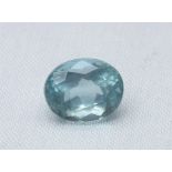 No Reserve, 2.32 Aquamarine Gemstone With IGI Certificate