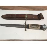 Swedish post ww2 Holmberg eskilstuna Fairbairn commando knife