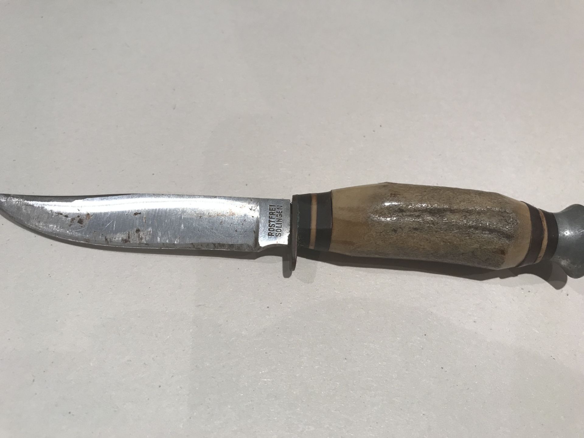 Rostfrei solingen small hunting knife - Image 2 of 2