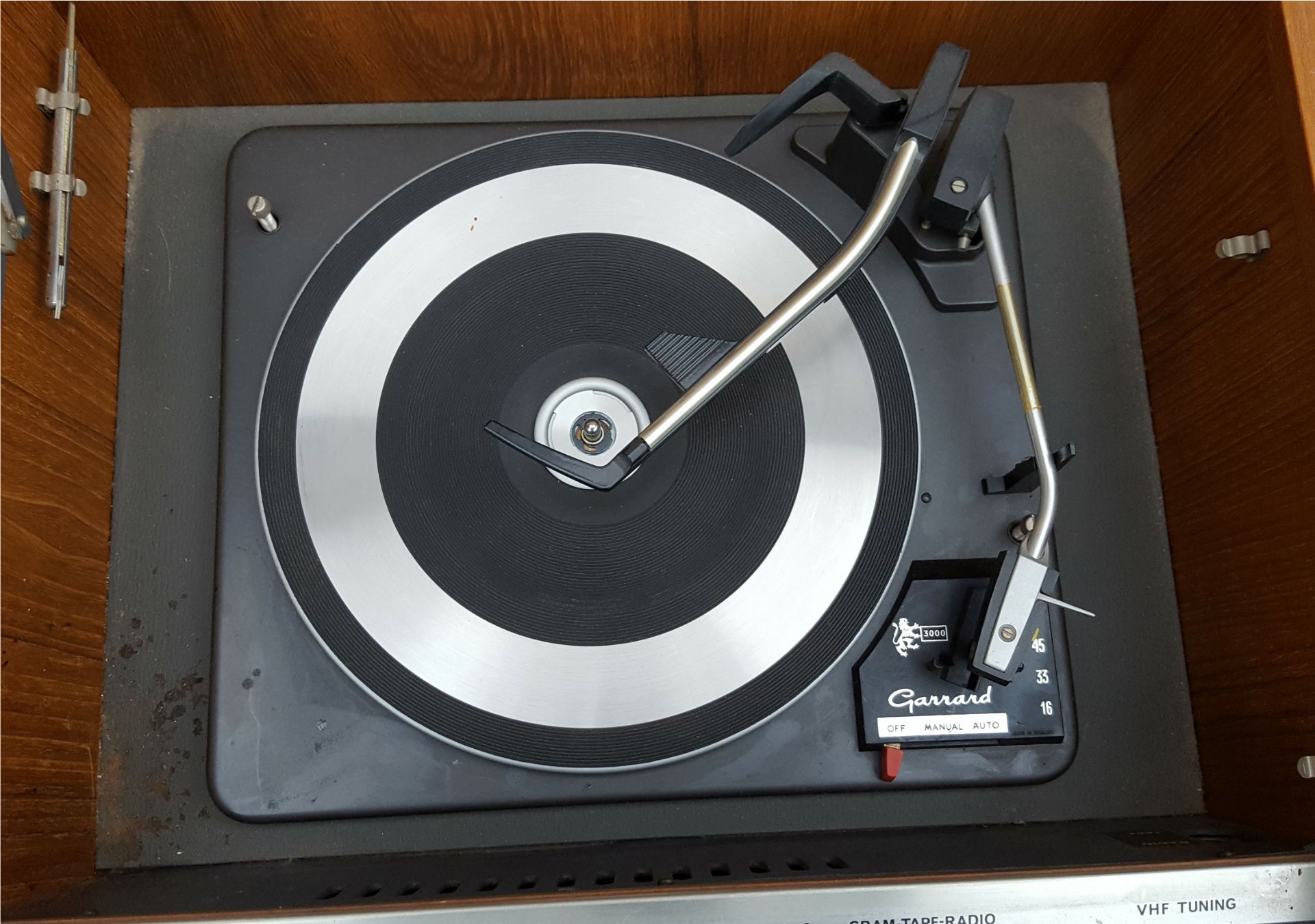 Vintage Retro HMV Stereomaster HiFi Unit & Record Player c1950's - Image 2 of 2