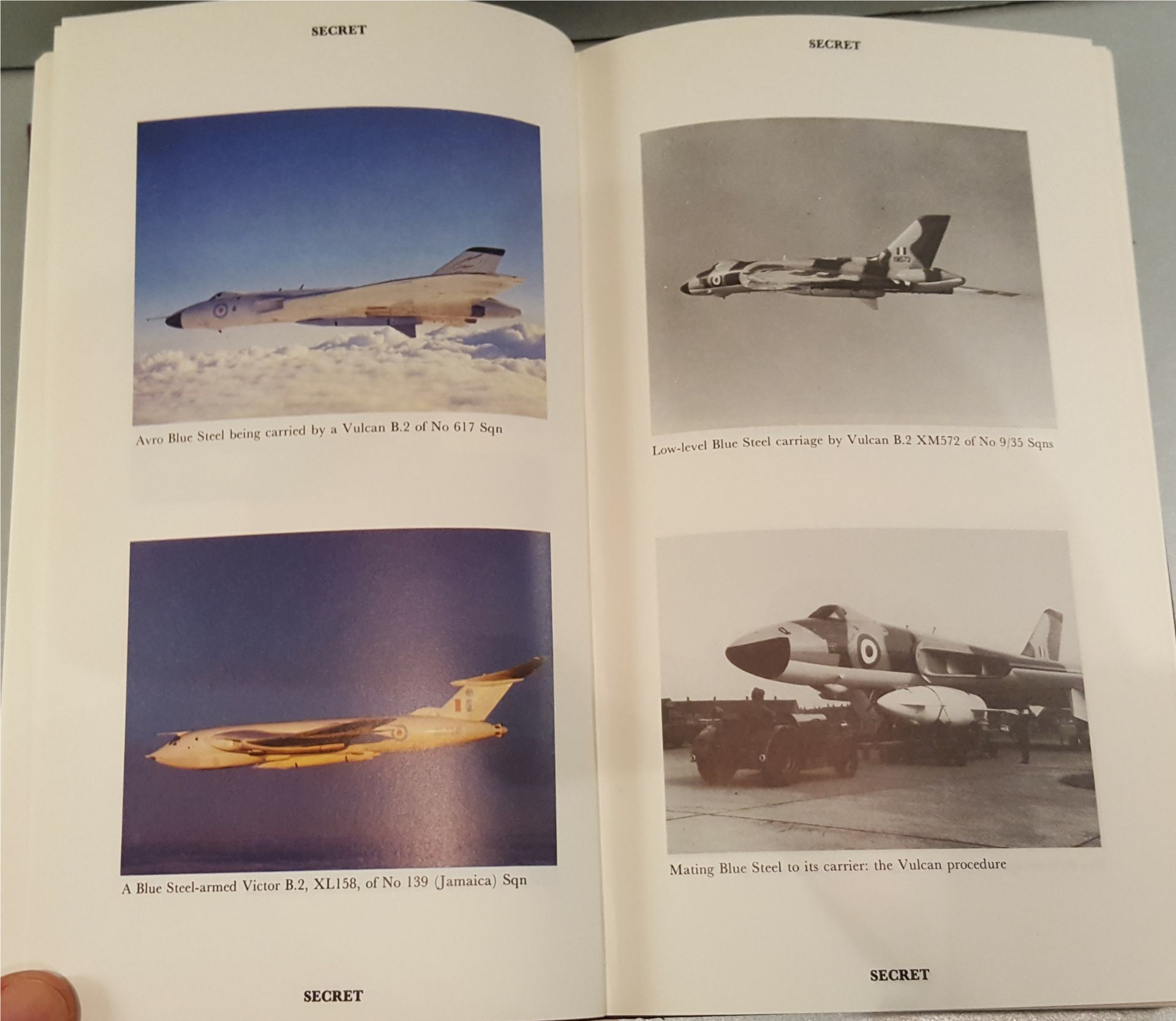 Vintage Militaria 1st Proof Ed Book Was Designated Secret The RAF Strategic Nuclear Deterrent Forces - Image 9 of 13