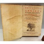 Antique 3 Volumes 1663 Michaelis Alfordi Annales Ecclesiastici Et Civiles Britannorum