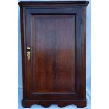 Antique Farmhouse Oak Corner Cupboard