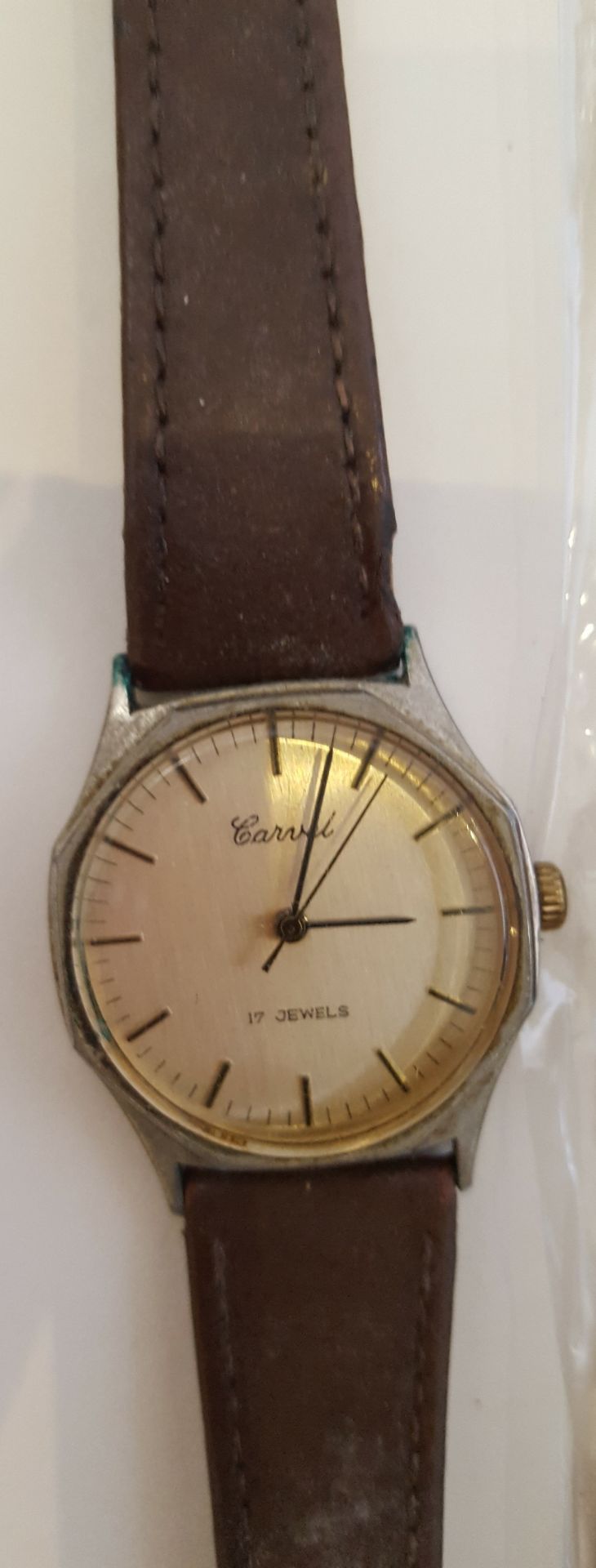 Vintage Wrist Watches 1 x Carvel 17 Jewels 3 x Eiger & 1 x Limit - Bild 2 aus 4