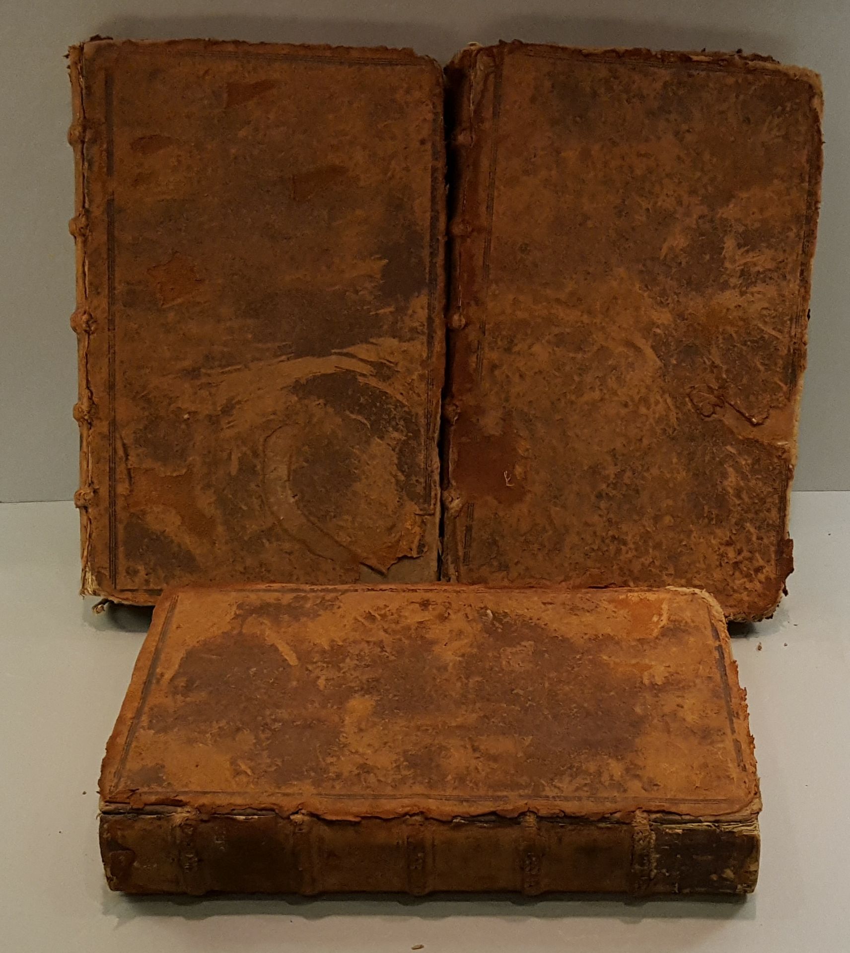 Antique 3 Volumes 1663 Michaelis Alfordi Annales Ecclesiastici Et Civiles Britannorum - Image 5 of 18