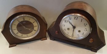 Vintage 2 x Smith Enfield Mantle Clocks
