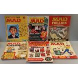 Vintage Retro 7 Mad Annual Magazines c1960's No Reserve