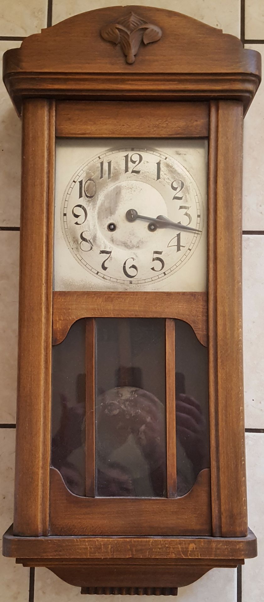 Antique Vintage Wall Clock With Possible Russian Connection